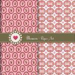Pink Reindeer Digital Scrap..